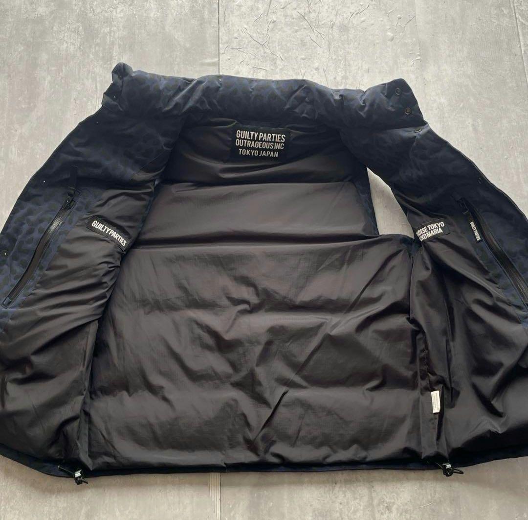 WACKO MARIA LEOPARD DOWN VEST punk ギャル男