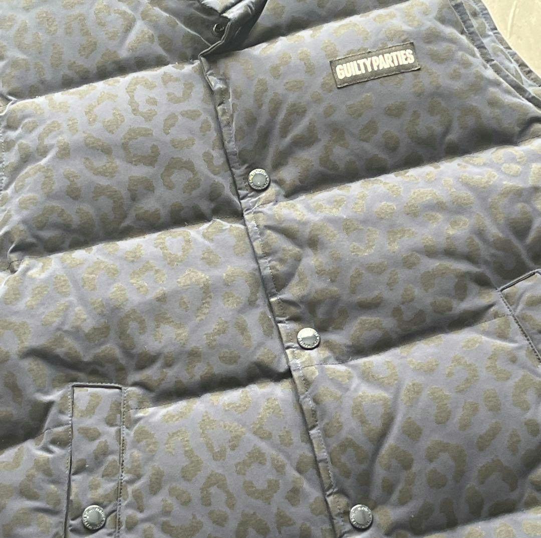 WACKO MARIA LEOPARD DOWN VEST punk ギャル男