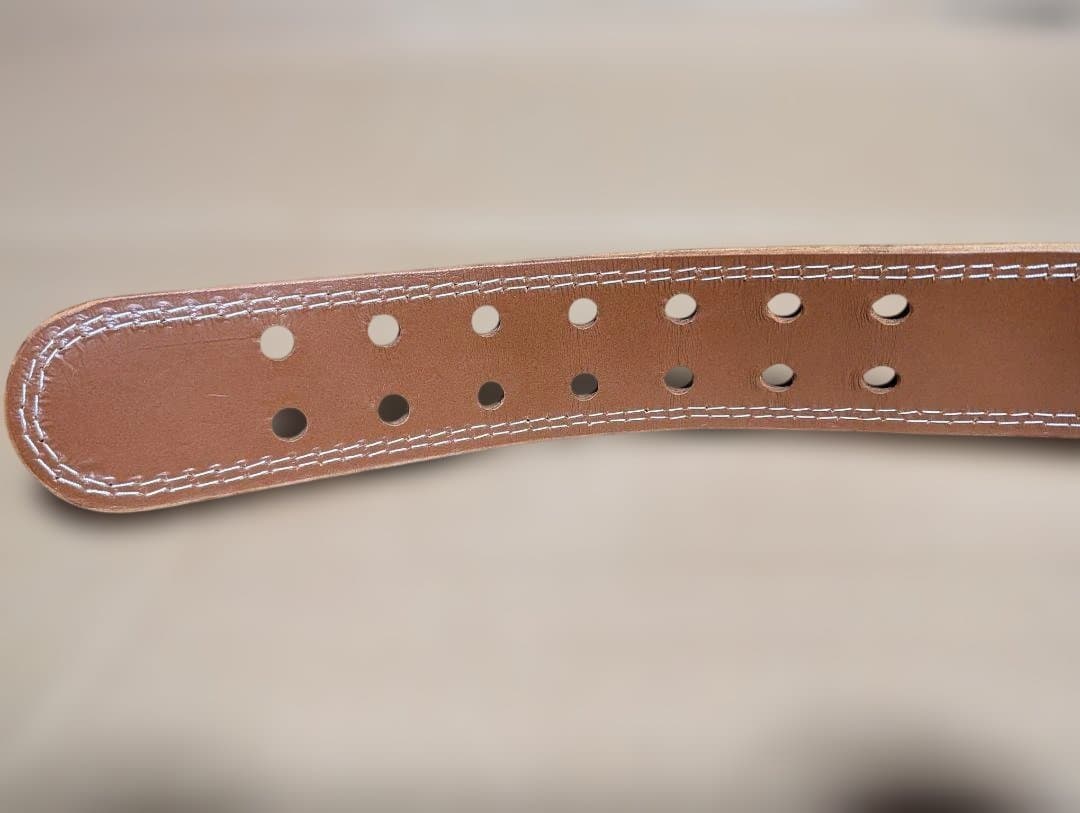 【極美品】ゴールドジム プロレザーベルト Lサイズ（室内試着のみ・汗なし）