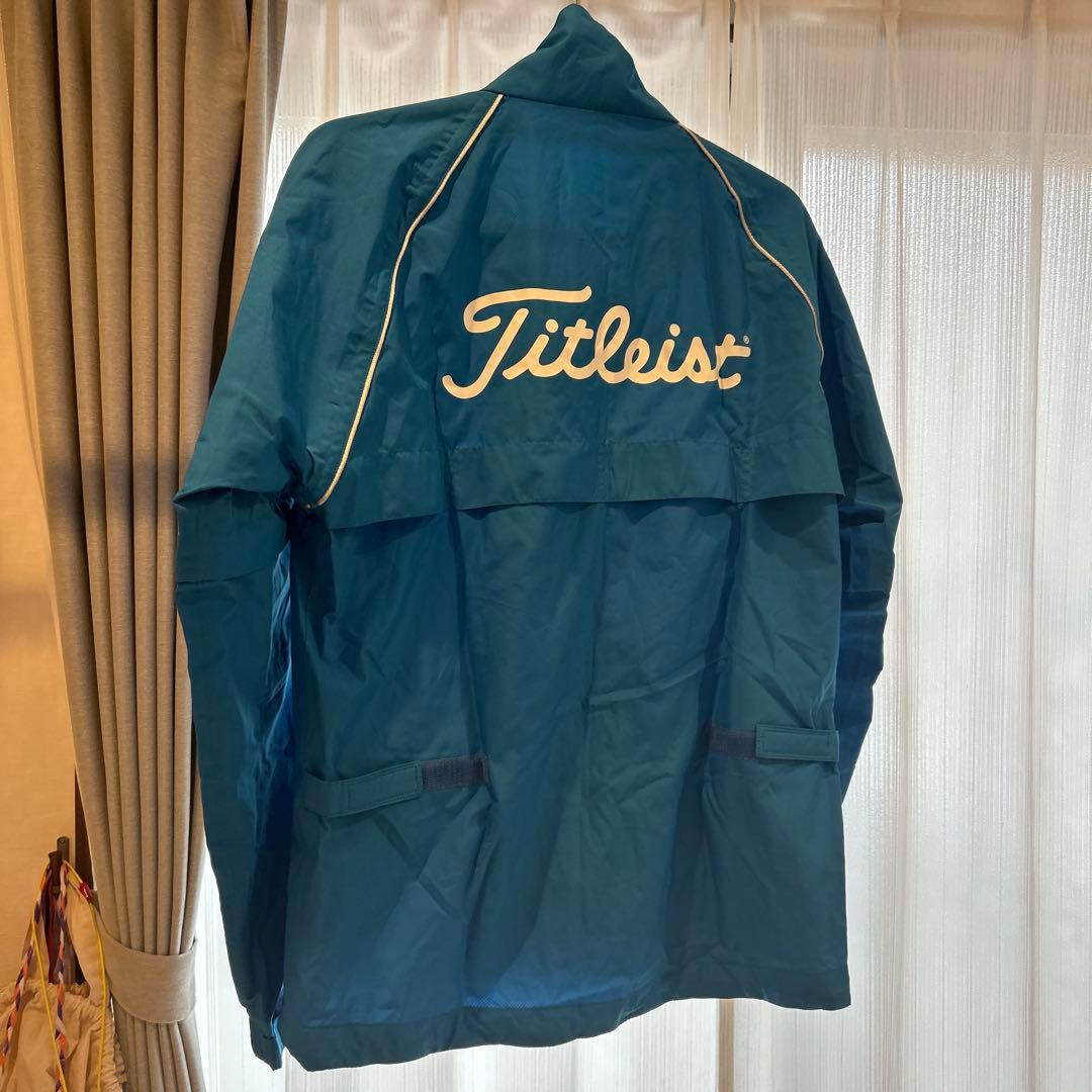 Titleist メンズ レインウェア 青