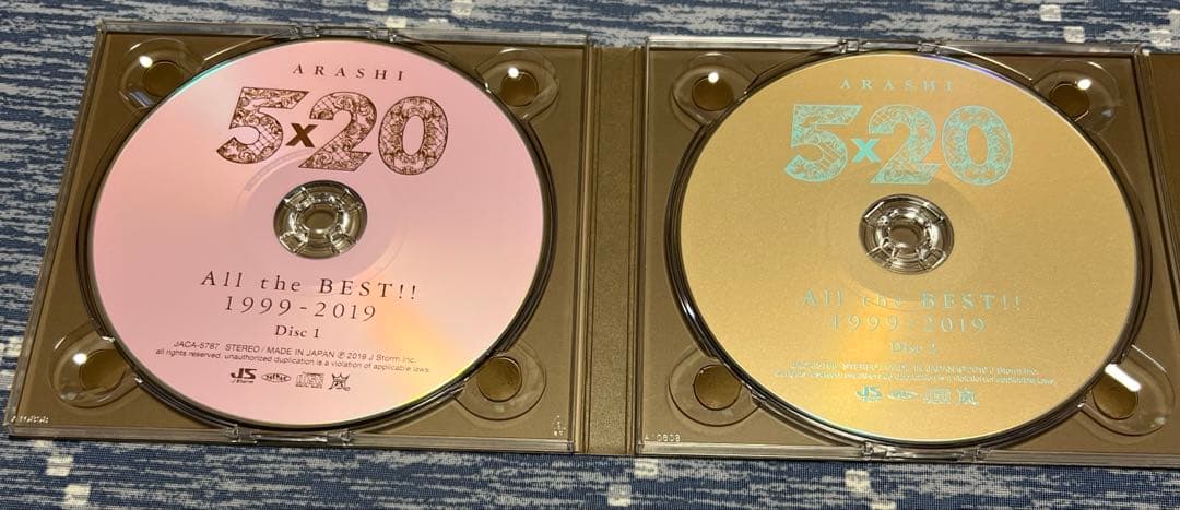 嵐 Anniversary Tour 5x20 FC限定Blu-ray 他全4種