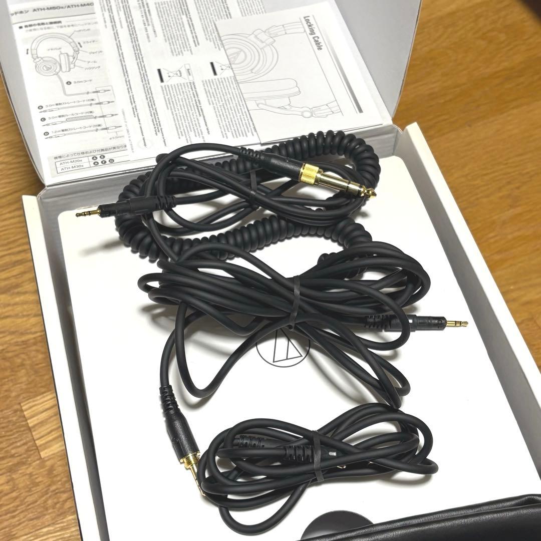 audio-technica ATH-M50x有線ヘッドホン