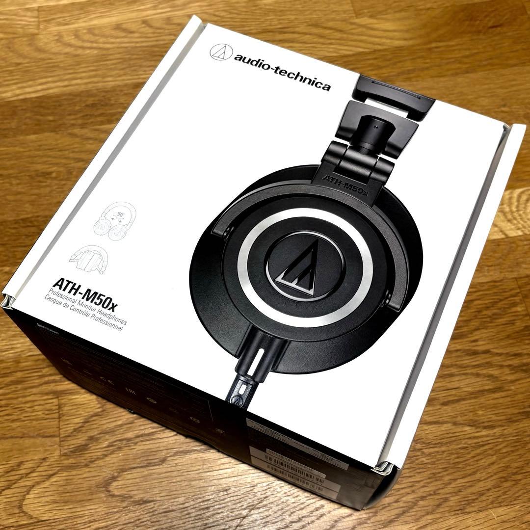 audio-technica ATH-M50x有線ヘッドホン