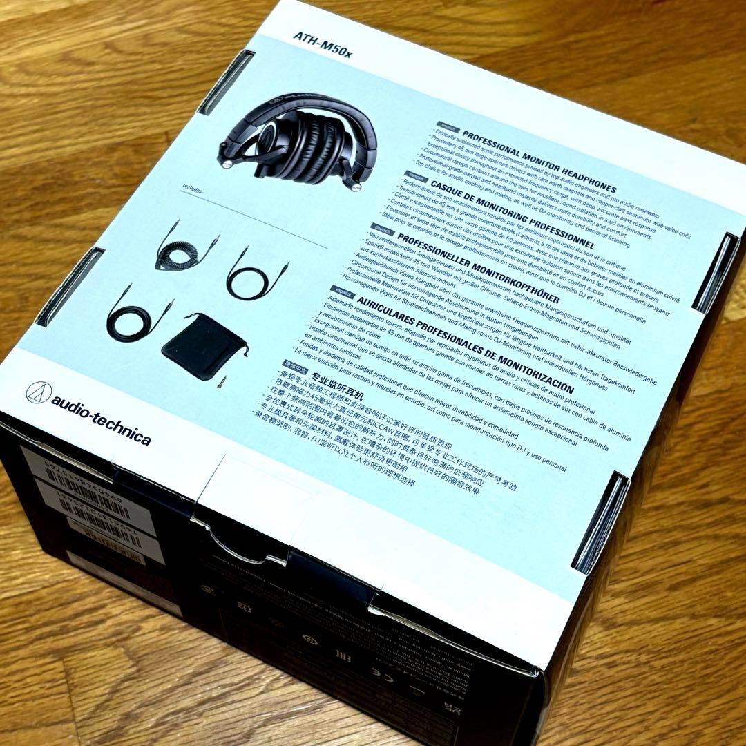 audio-technica ATH-M50x有線ヘッドホン