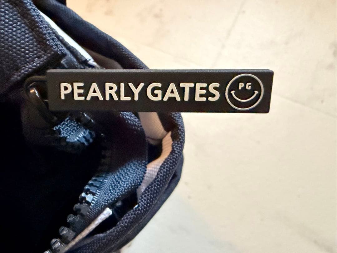 PEARLY GATES ストライプトートバッグ