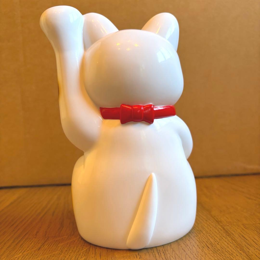 ラッキーキャット グリン　ロンイングリッシュ　招き猫　ソフビ　sofvi