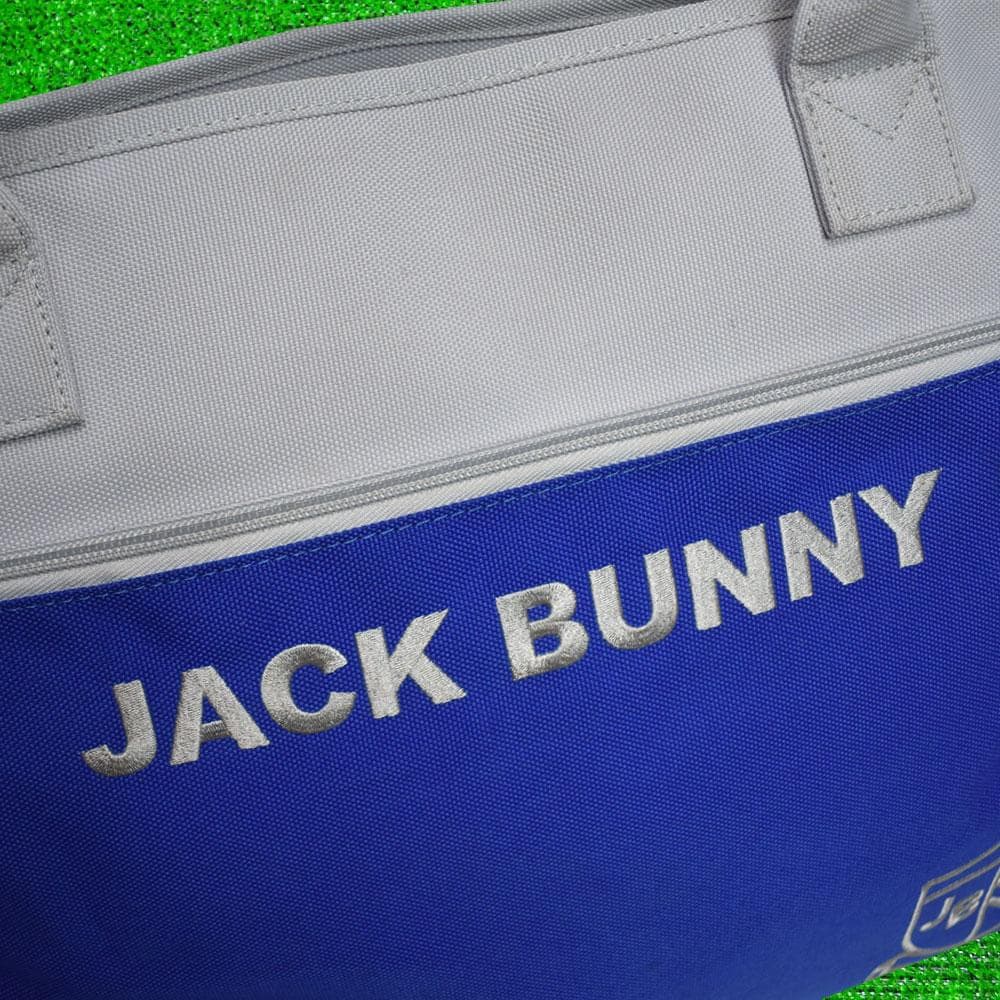 Jack Bunny!! ジャックバニー ゴルフ 大判トートバッグ【ブルー】美品
