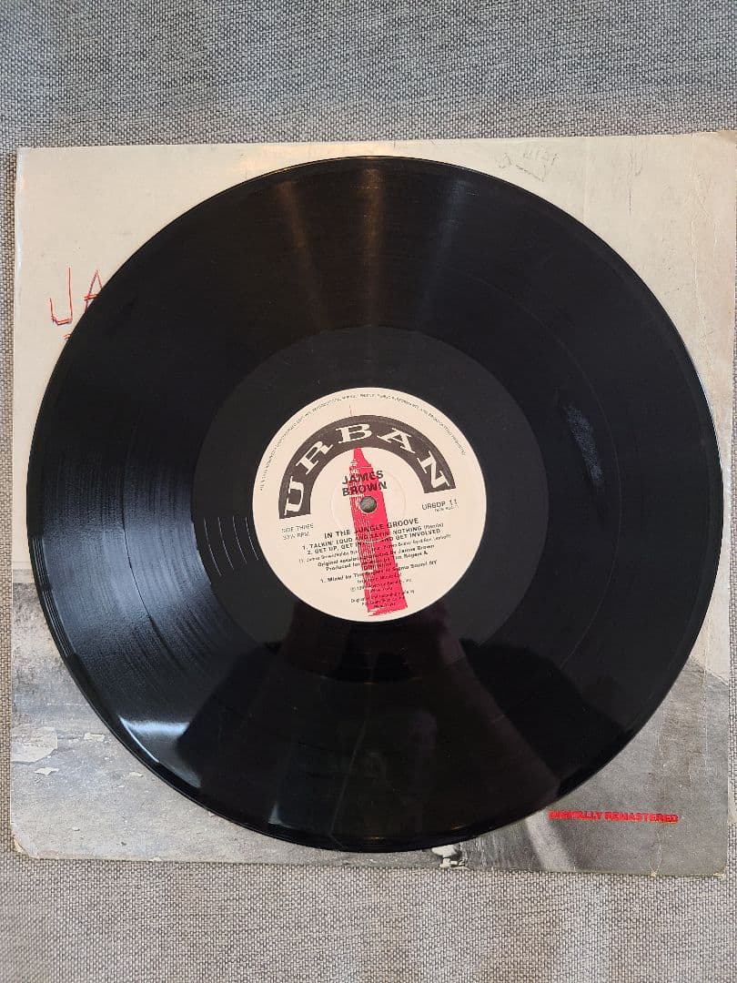洋楽 James Brown In the Jungle Groove LP