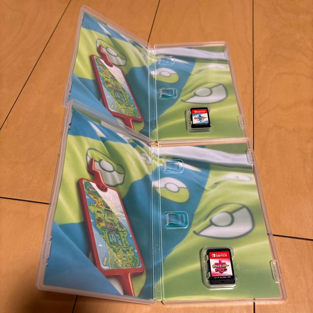 ポケットモンスター ソード シールド ゲーム ソフト Switch 2つセット