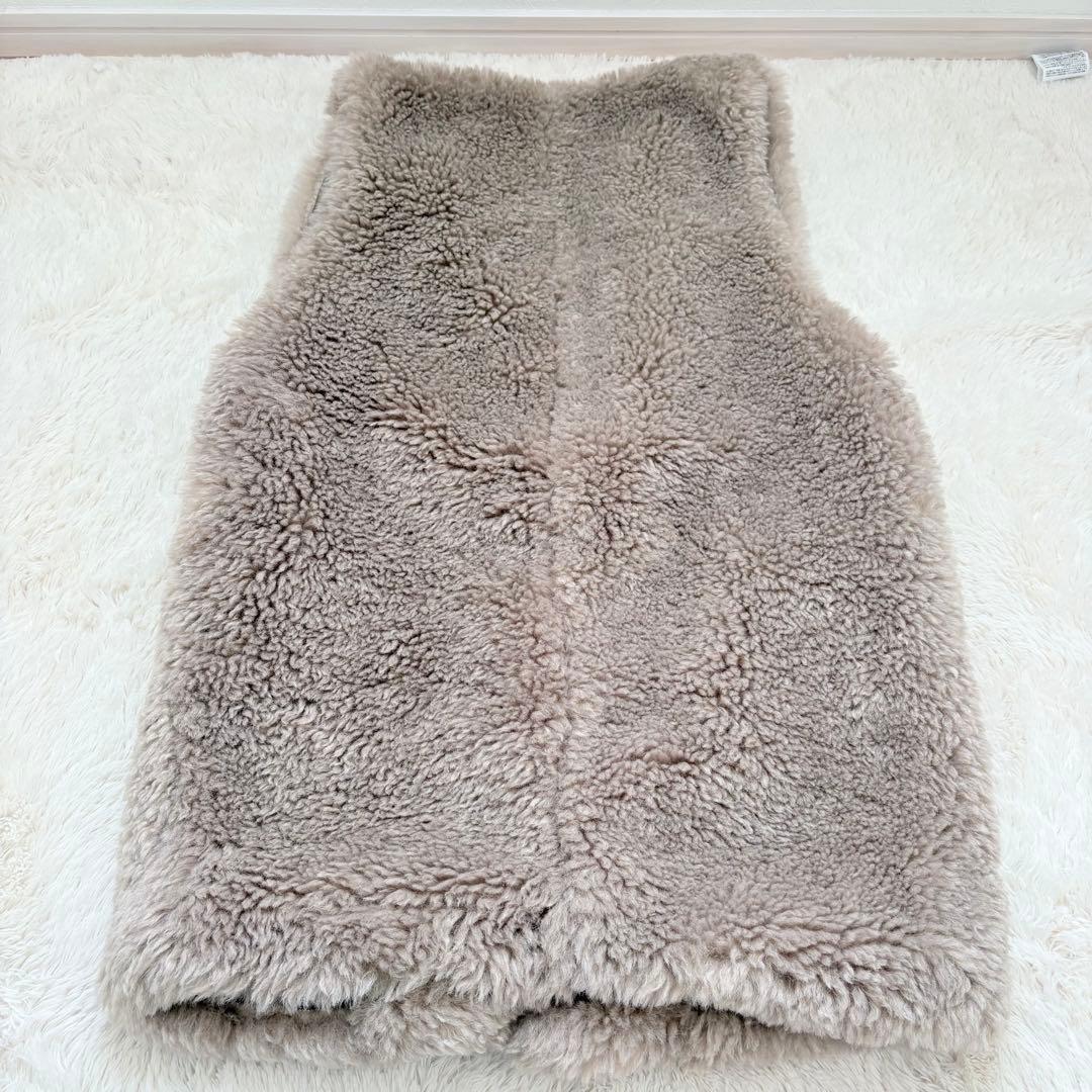 美品✨23AW✨定価2.6万✨カレンソロジー　シープライクファーベスト