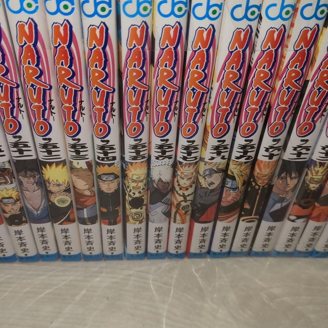 極美品　NARUTO全巻+関連本6冊