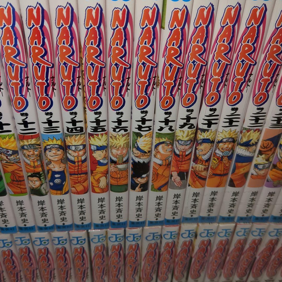極美品　NARUTO全巻+関連本6冊