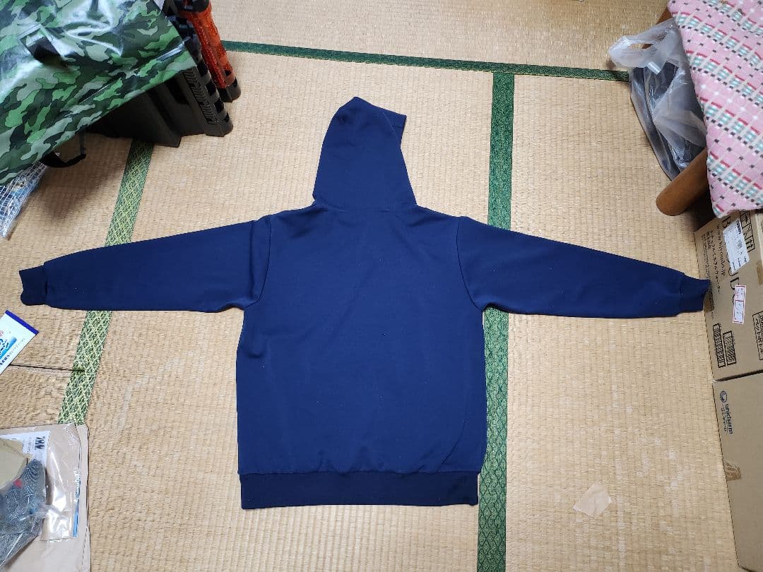DAIWAウェア DE-8923 タフスウェットパーカ L ネイビー★値引中★