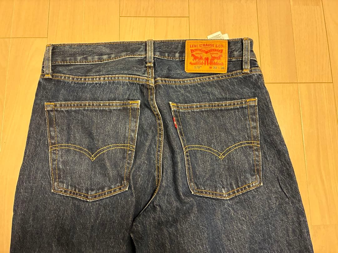 リーバイス　578 30.30ダークブルー