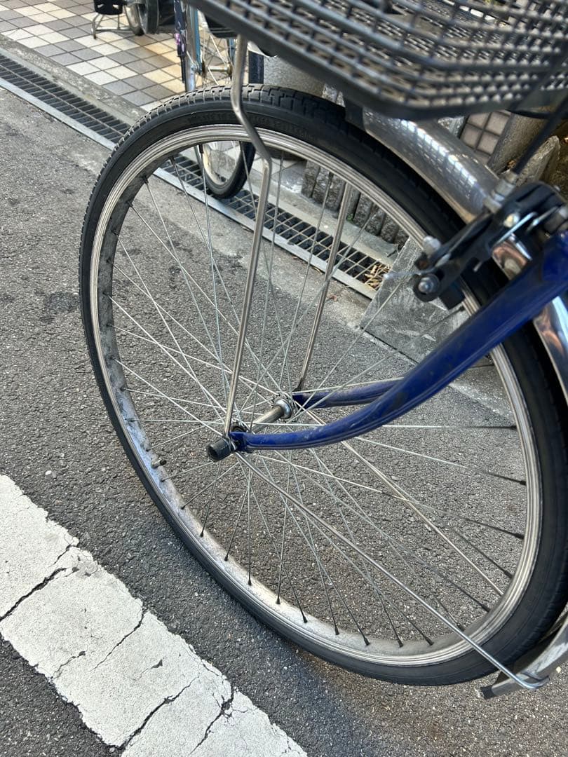 電動アシスト自転車 Panasonic 青　直接受け渡し可能な方