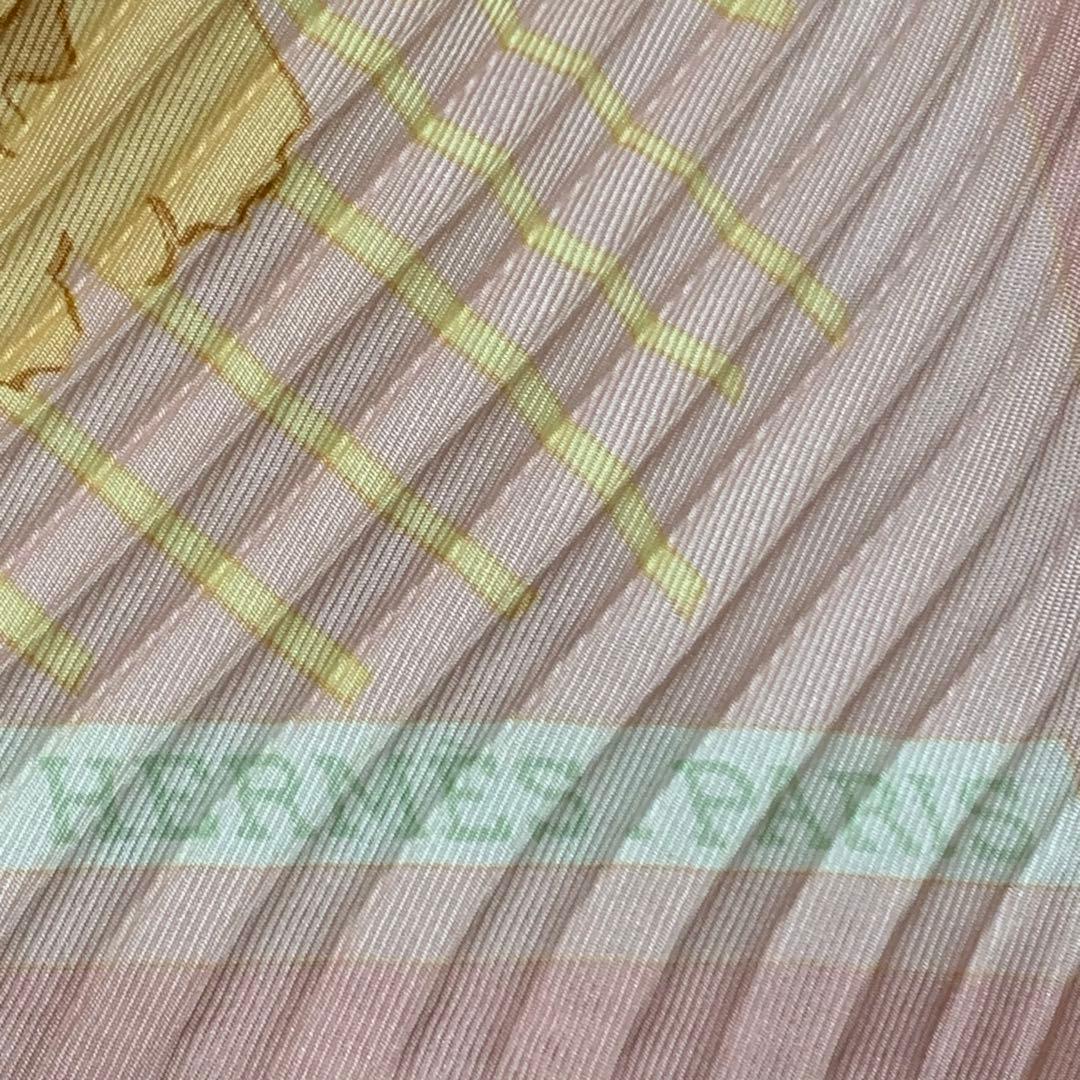 美品　HERMES エルメス LesPivoines 芍薬　カレ　プリセ シルク