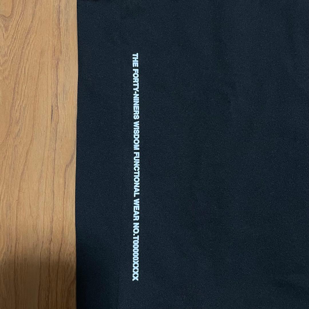 定価2.7万　新品　TFW49 モックネック　Tシャツ ブラック　M ゴルフ
