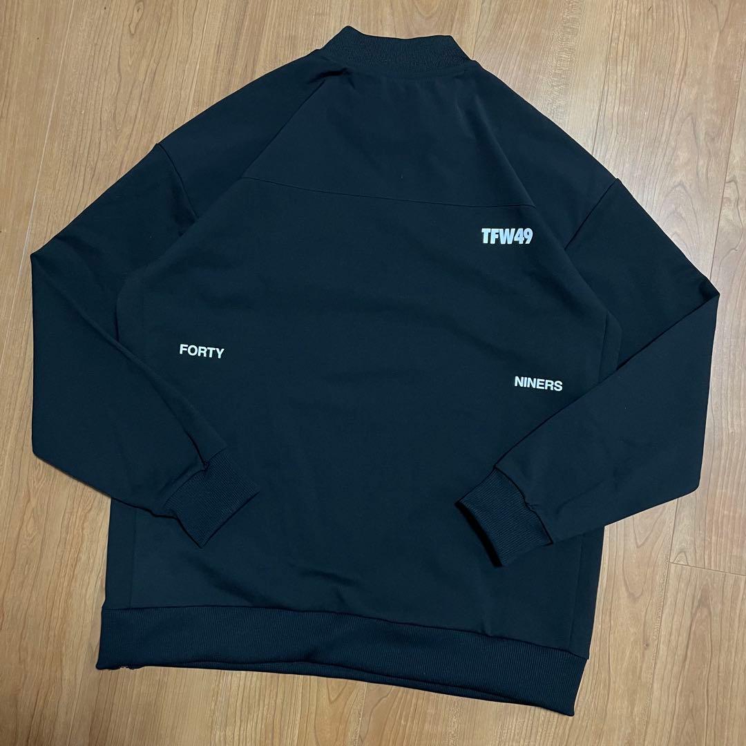 定価2.7万　新品　TFW49 モックネック　Tシャツ ブラック　M ゴルフ