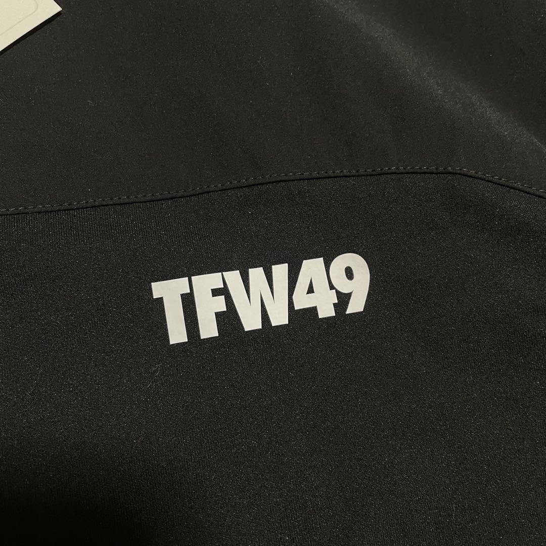 定価2.7万　新品　TFW49 モックネック　Tシャツ ブラック　M ゴルフ