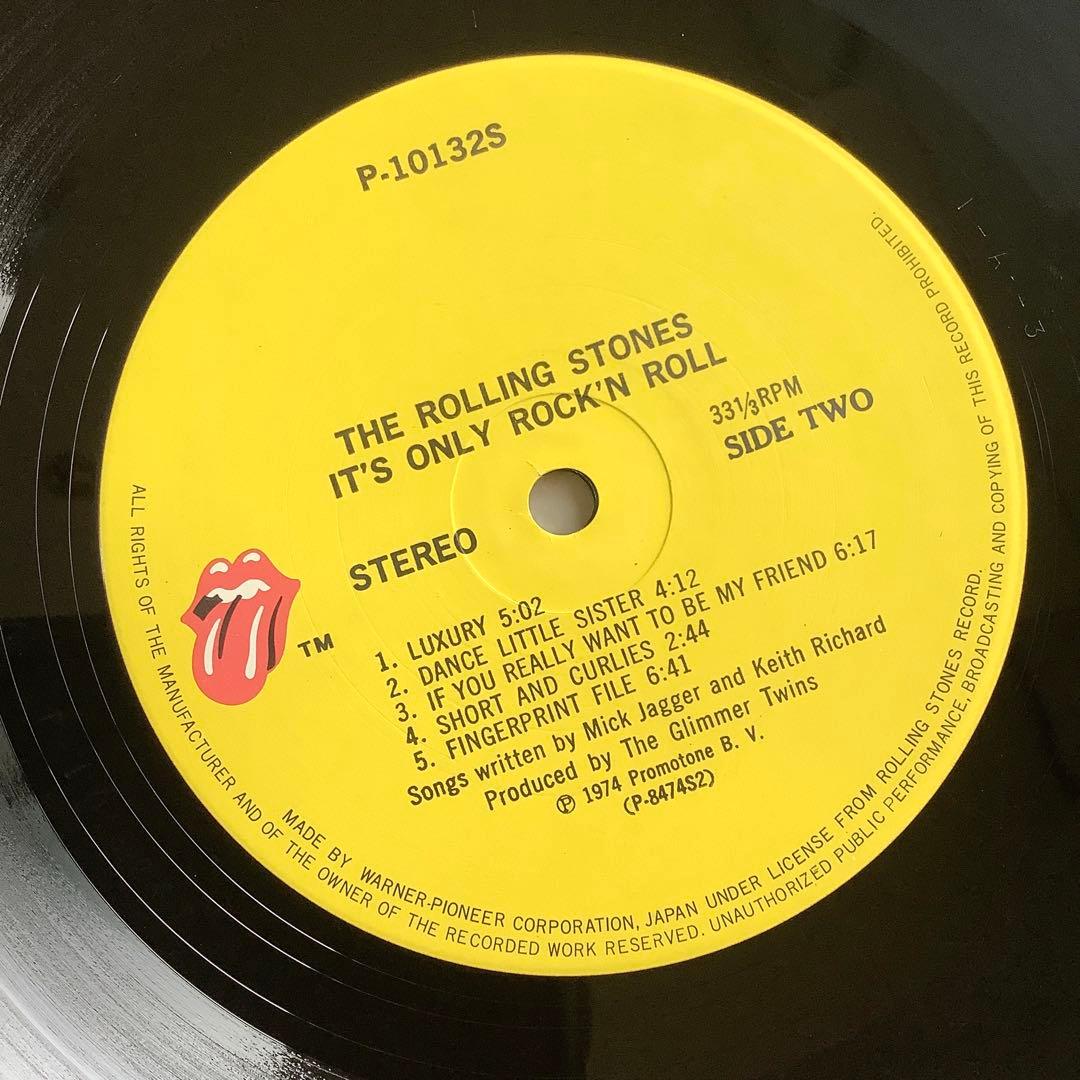 レコード極美! ローリングストーンズ 1975年発売 帯付 補充票付
