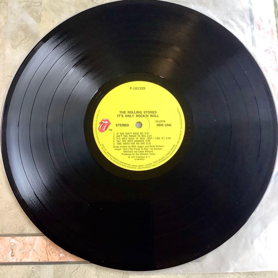 レコード極美! ローリングストーンズ 1975年発売 帯付 補充票付