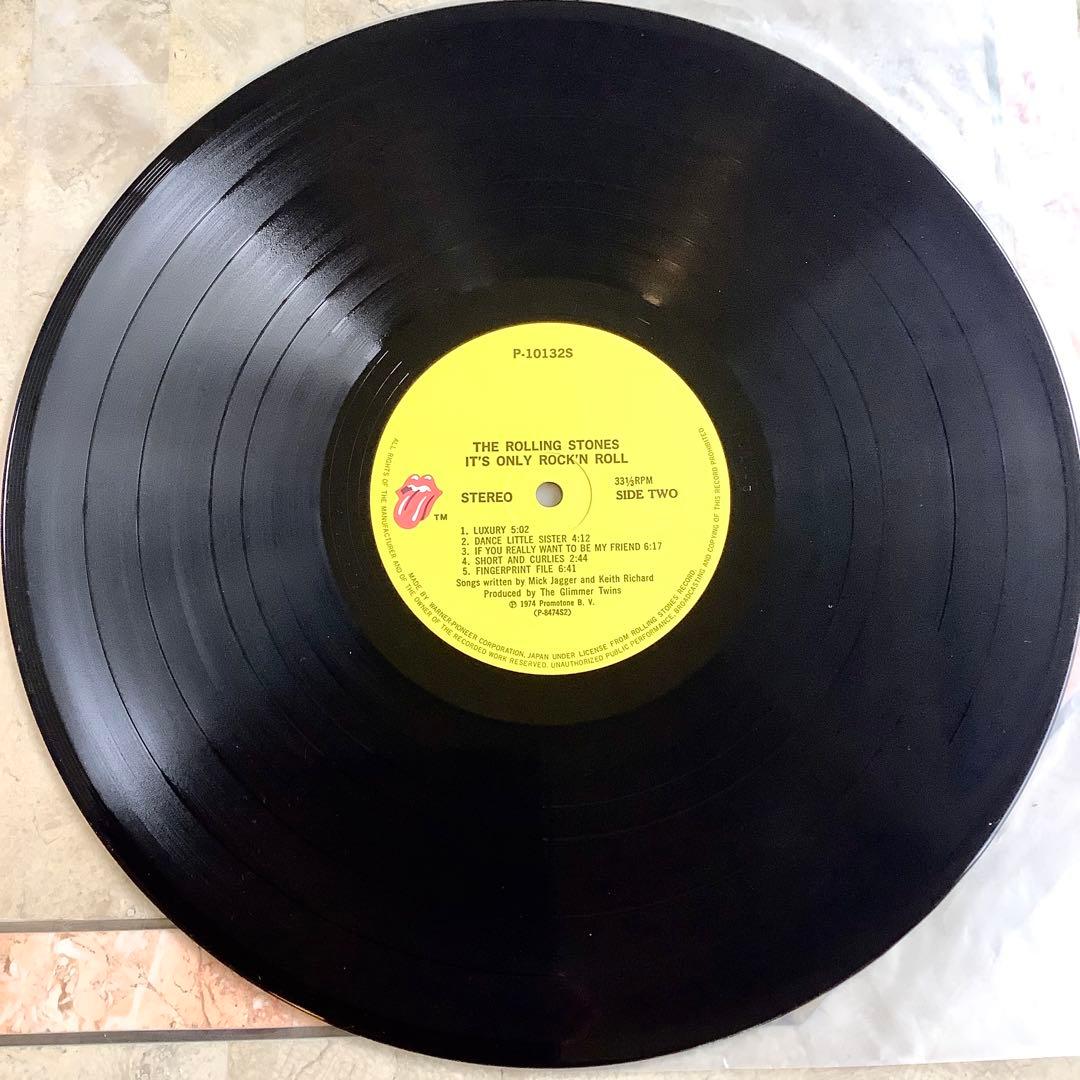 レコード極美! ローリングストーンズ 1975年発売 帯付 補充票付