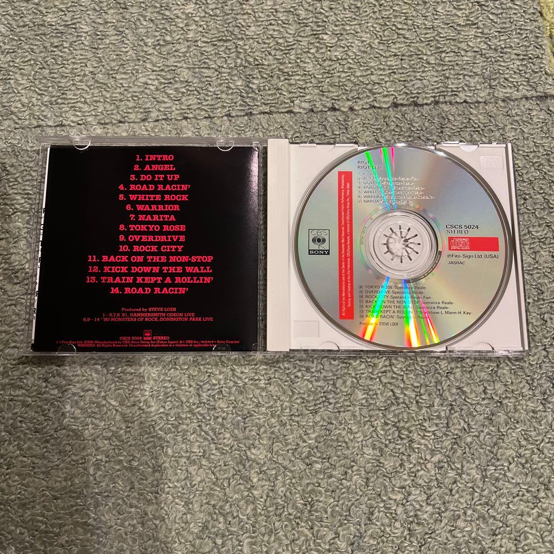 Riot 国内盤帯付CD１７枚セット