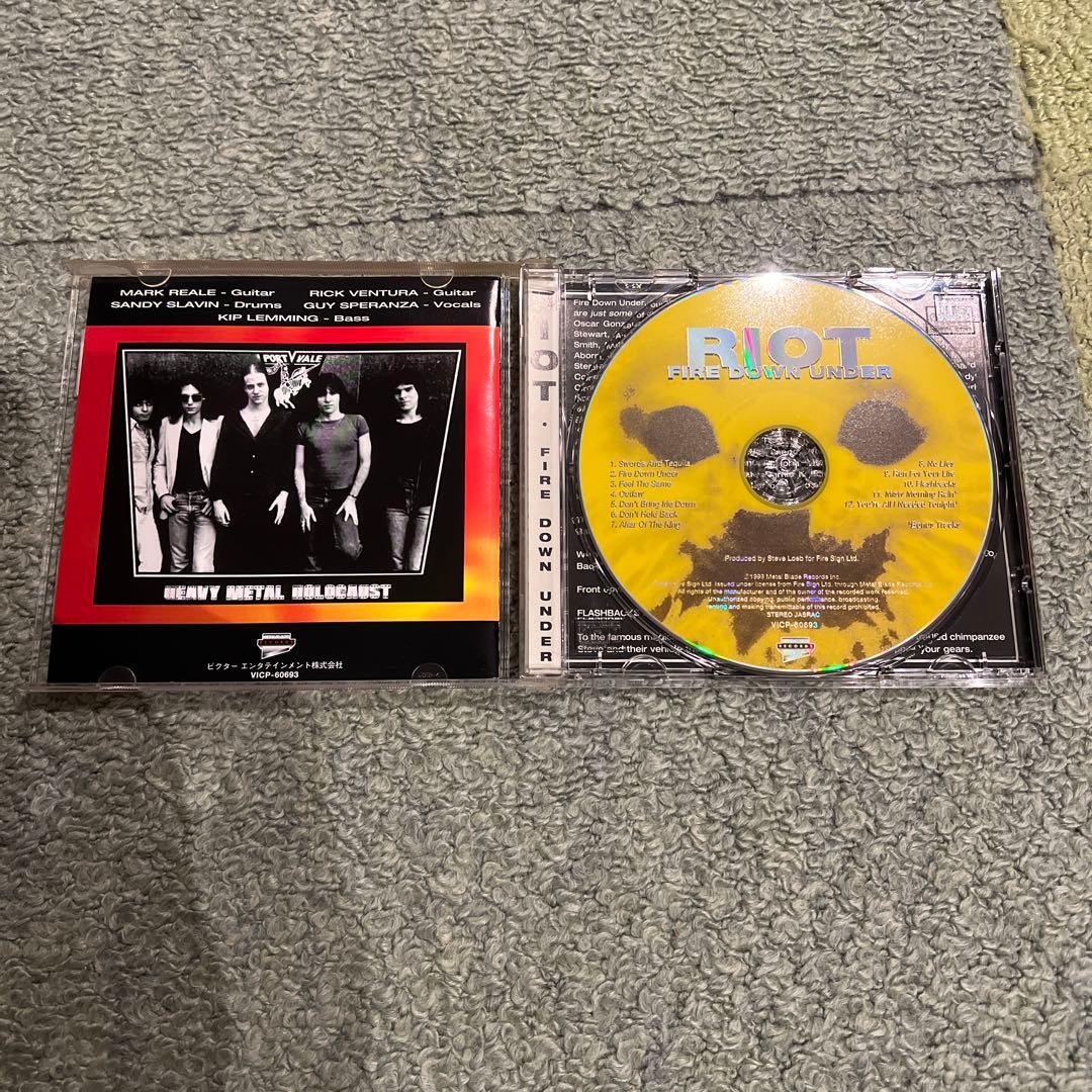 Riot 国内盤帯付CD１７枚セット
