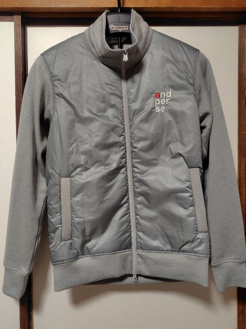 and per se グレー ジャケットメンズサイズＬ
