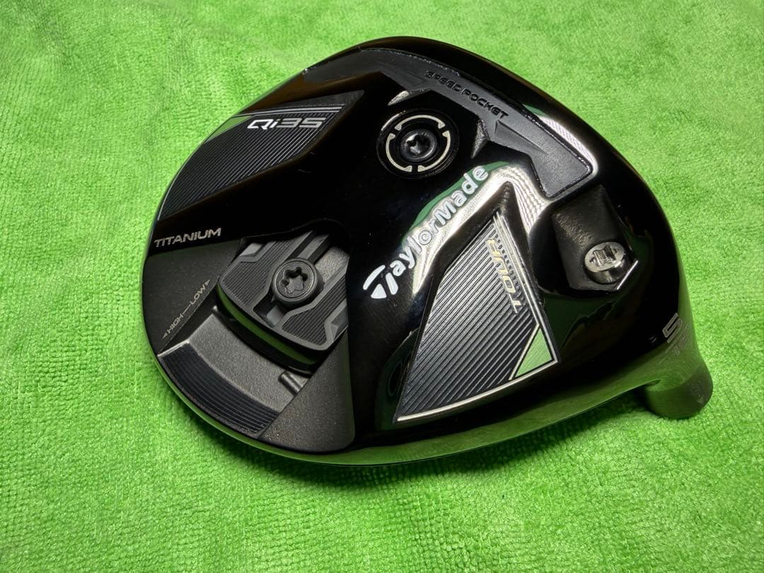 テーラーメイド　Qi35 TOUR 5W18度　ヘッドのみ　練習場のみ使用