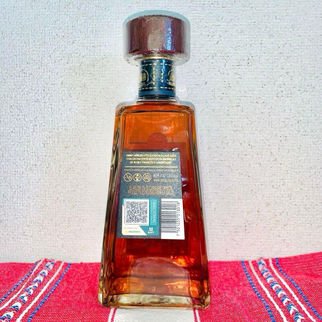 テキーラ 1800 Tequila Añejo 700ml 38%メキシコ購入品