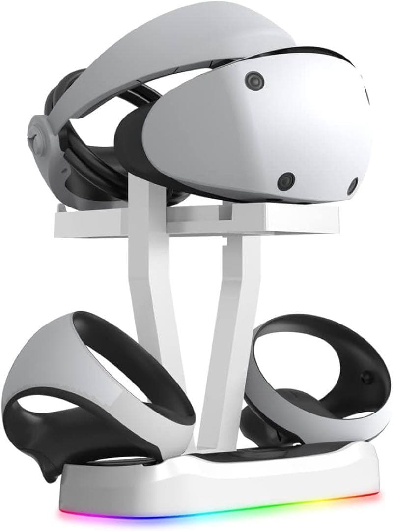 新品❣️PS VR2 充電ディスプレイスタンド RGBライト付 VRスタンド充電器