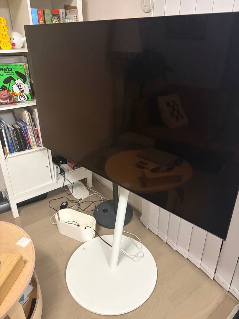 ゆこ　美品 テレビスタンド WALL A2 (ラージタイプ)ホワイト