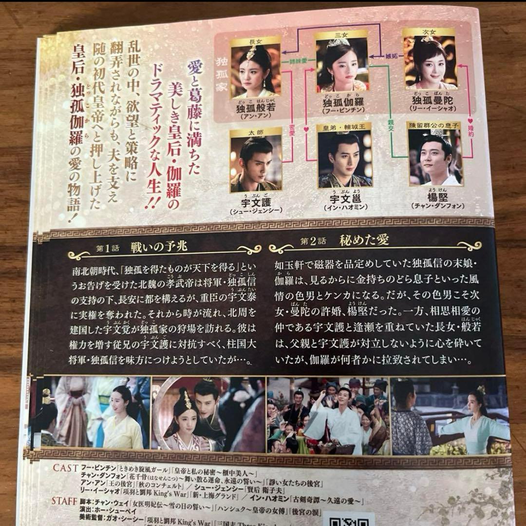 独孤伽羅～皇后の願い～ DVD 全28巻　 全巻セット