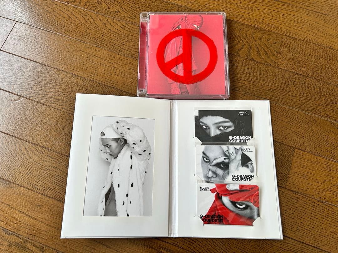 G-DRAGON COUP D'ETAT アルバム　ミュージックカード