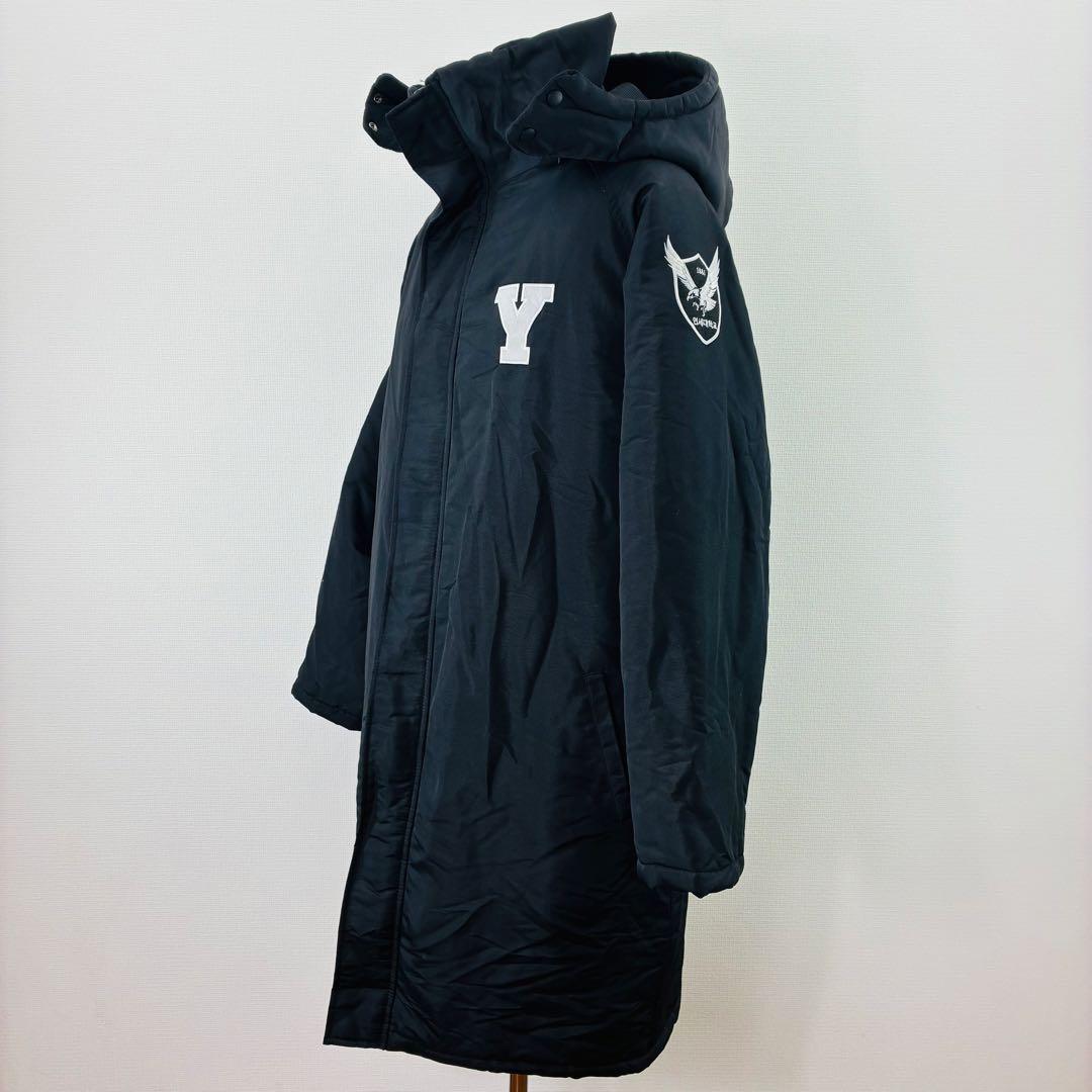 YONSEI 延世大学 ヨンセ大学 ロング中綿コート XL フード着脱可能