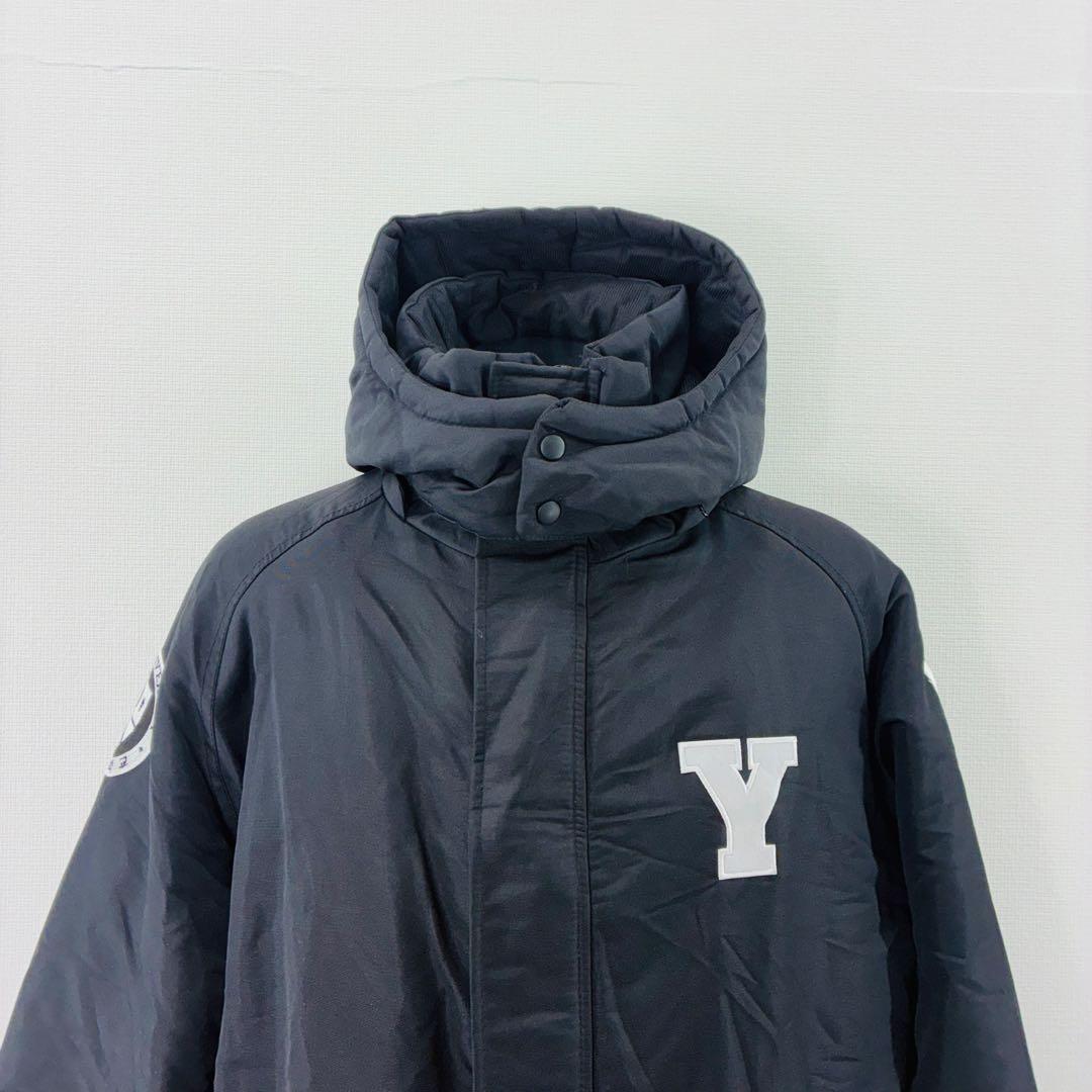 YONSEI 延世大学 ヨンセ大学 ロング中綿コート XL フード着脱可能