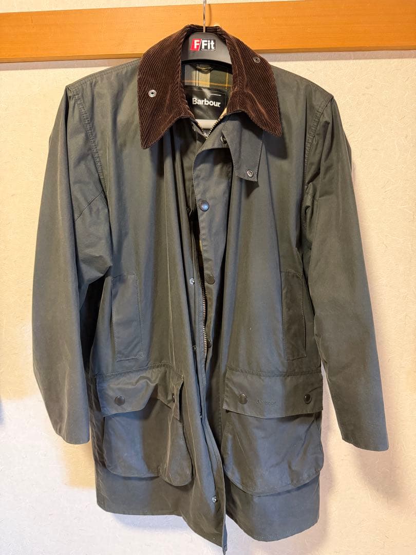 Barbour バブアー BORDER 英国製 サイズ40 ライナー付き セット