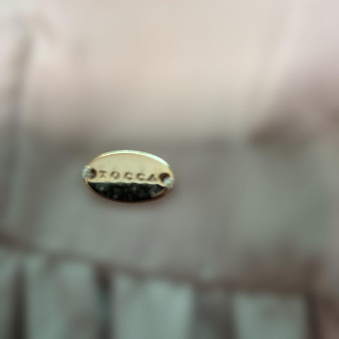 TOCCA フード付きベージュレインコート　ロングコート