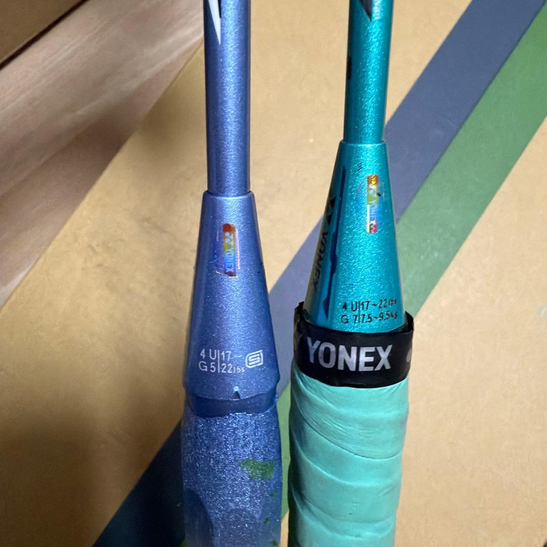 2本セット　ヨネックス　バドミントンラケット　nanoray250