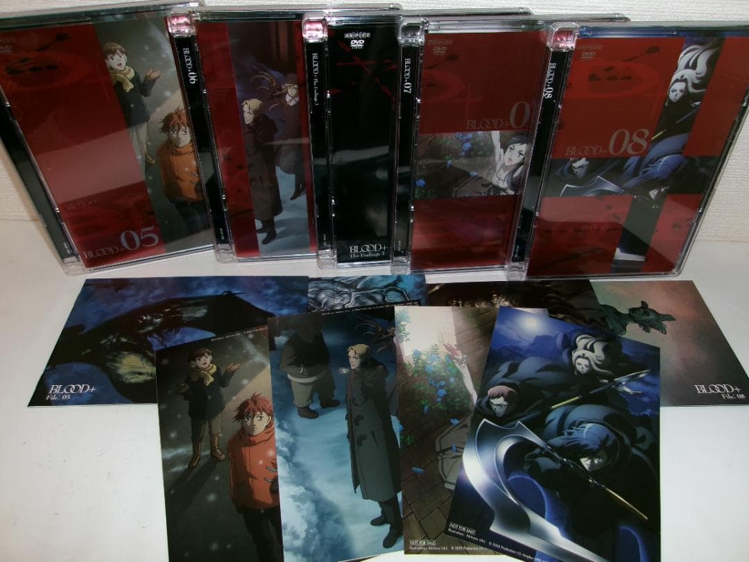 2506-2409 DVD BLOOD+ 全13巻 初回版BOX付