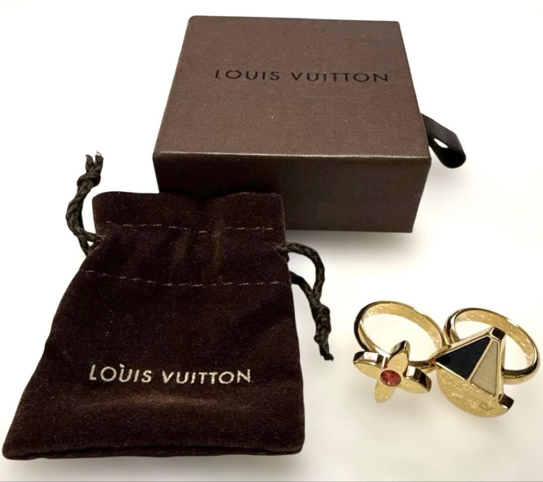 ルイヴィトン LOUIS VUITTON 指輪 バーグ フロート ユアボート L