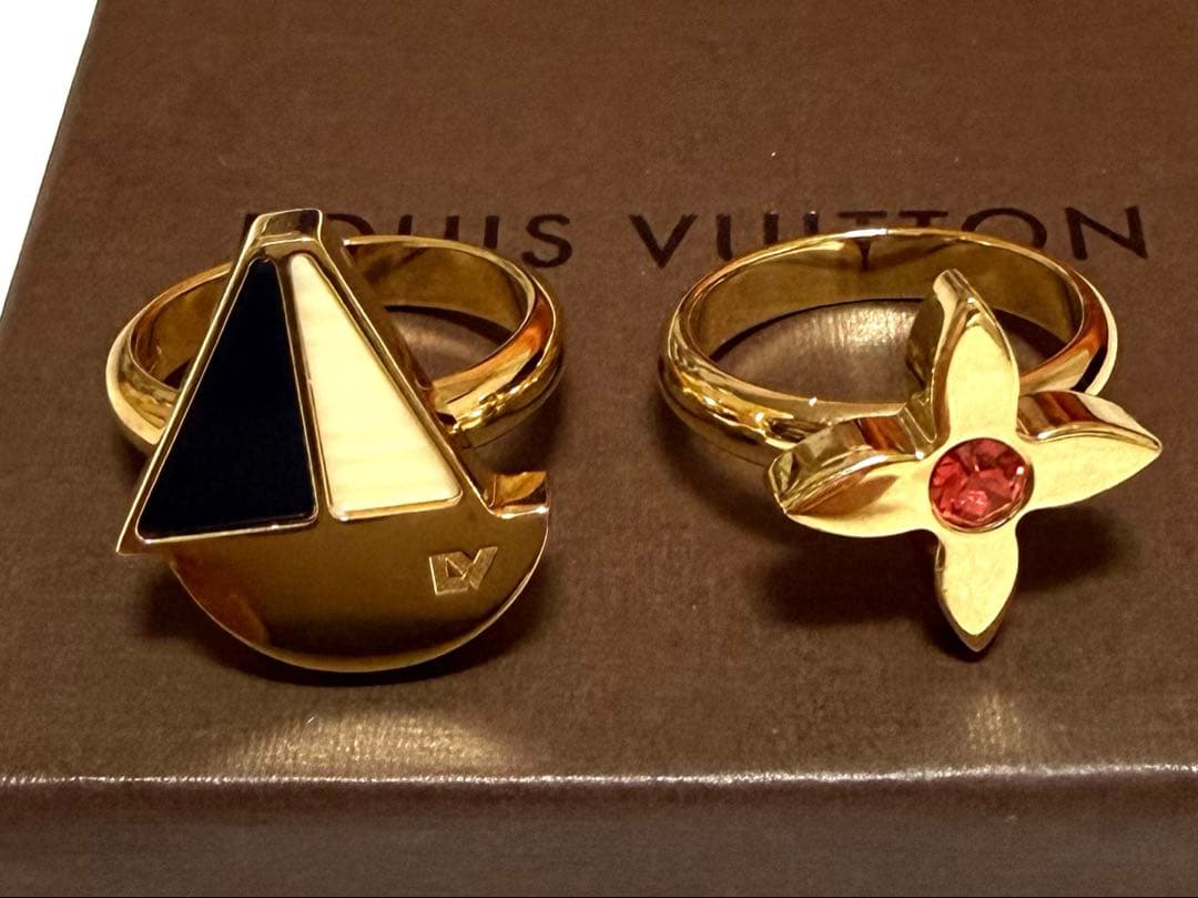 ルイヴィトン LOUIS VUITTON 指輪 バーグ フロート ユアボート L