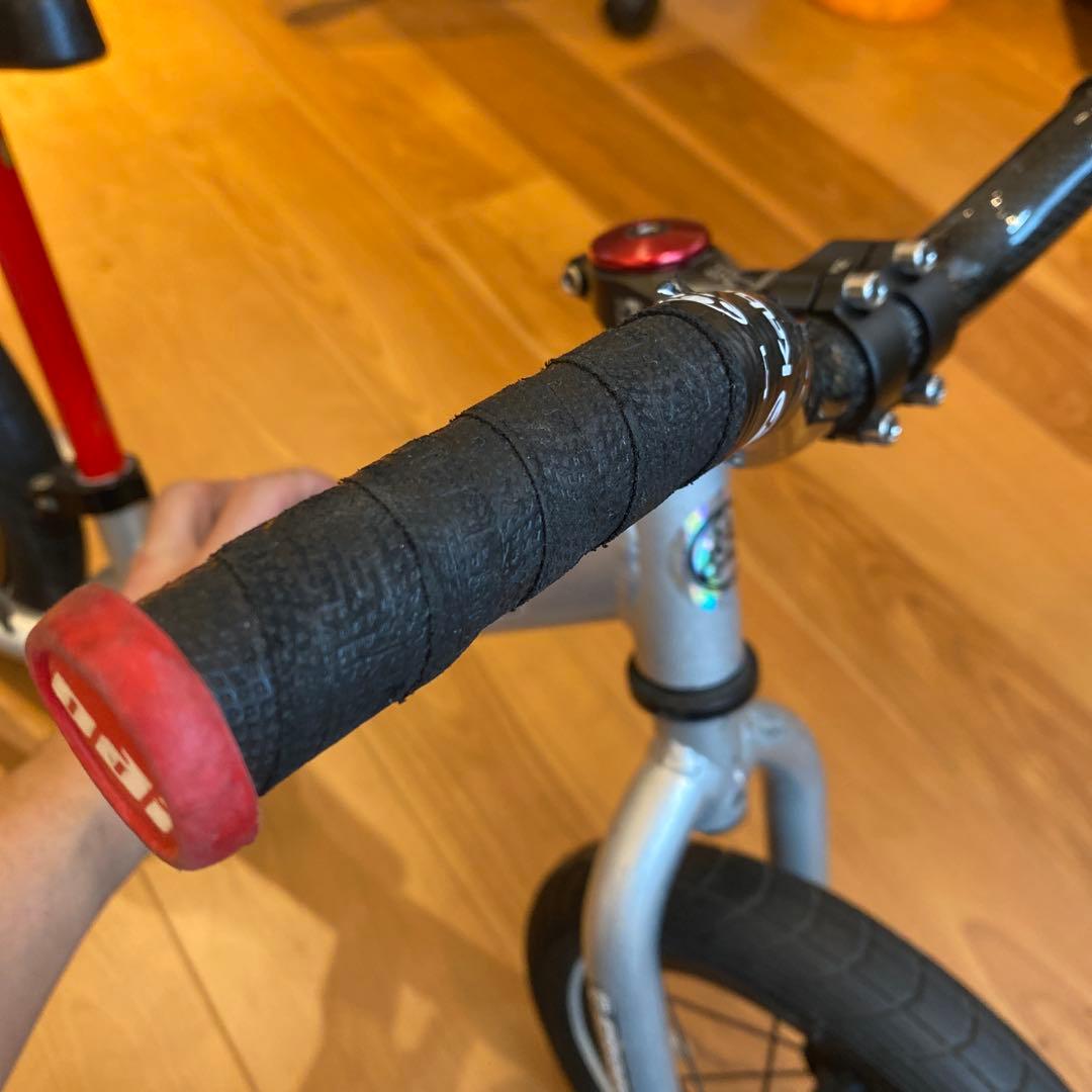 STRIDER Pro シルバー　ストライダープロ お宝パーツ多数　ビッちゃん他