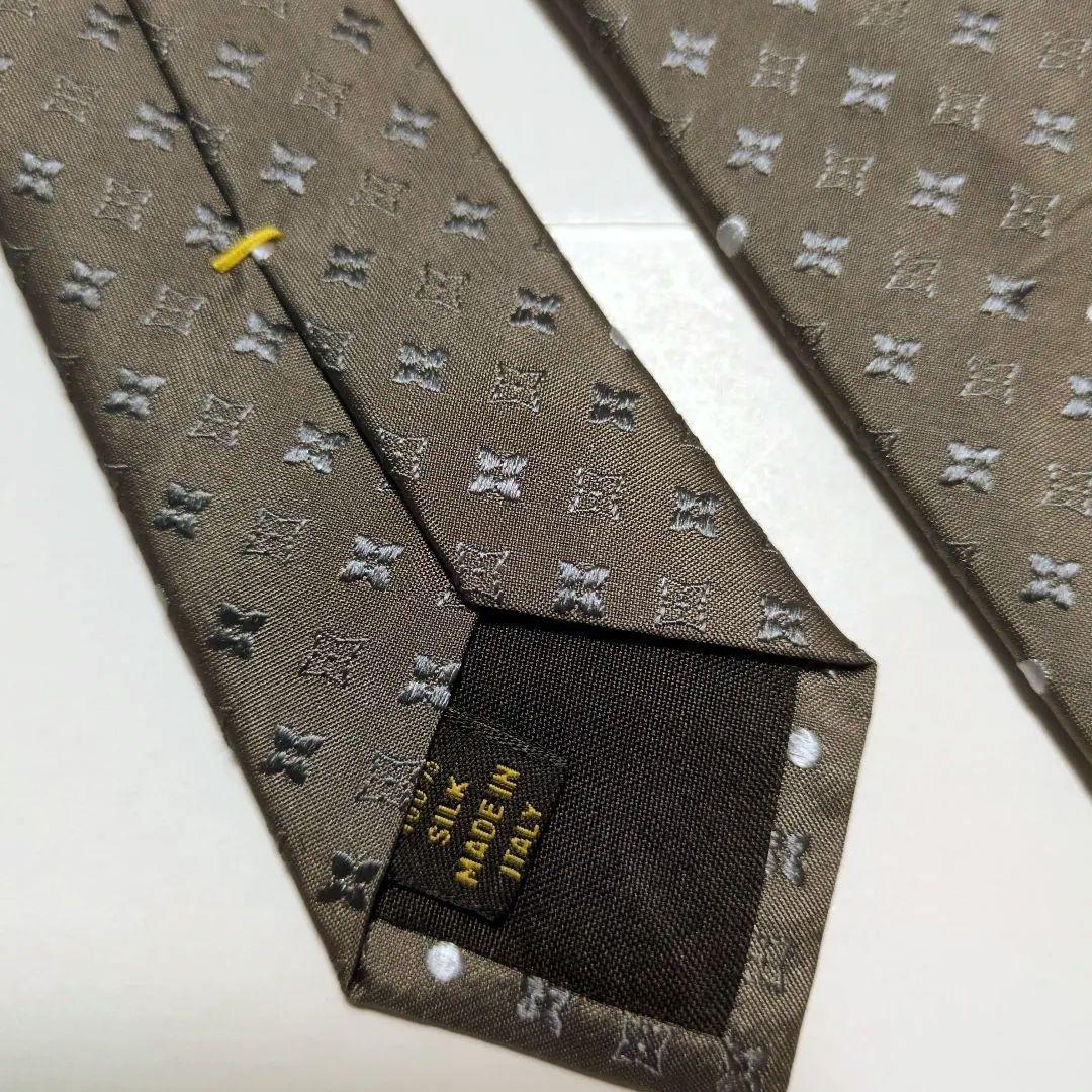 Louis Vuitton モノグラム ドット ネクタイ 美品