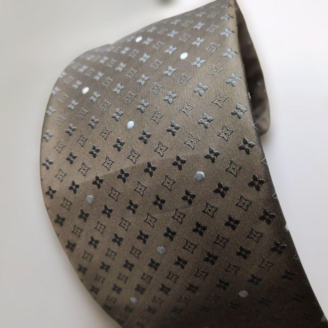 Louis Vuitton モノグラム ドット ネクタイ 美品