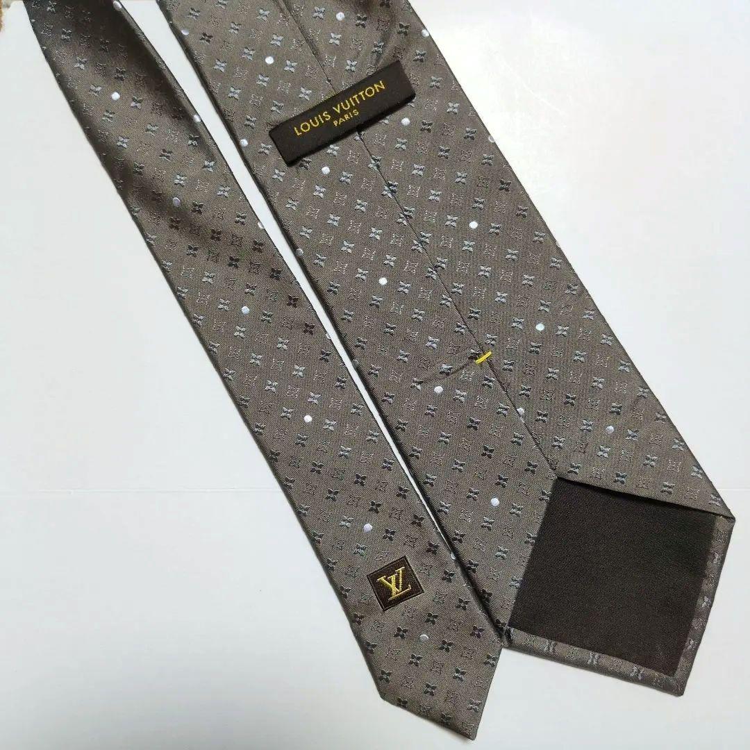 Louis Vuitton モノグラム ドット ネクタイ 美品