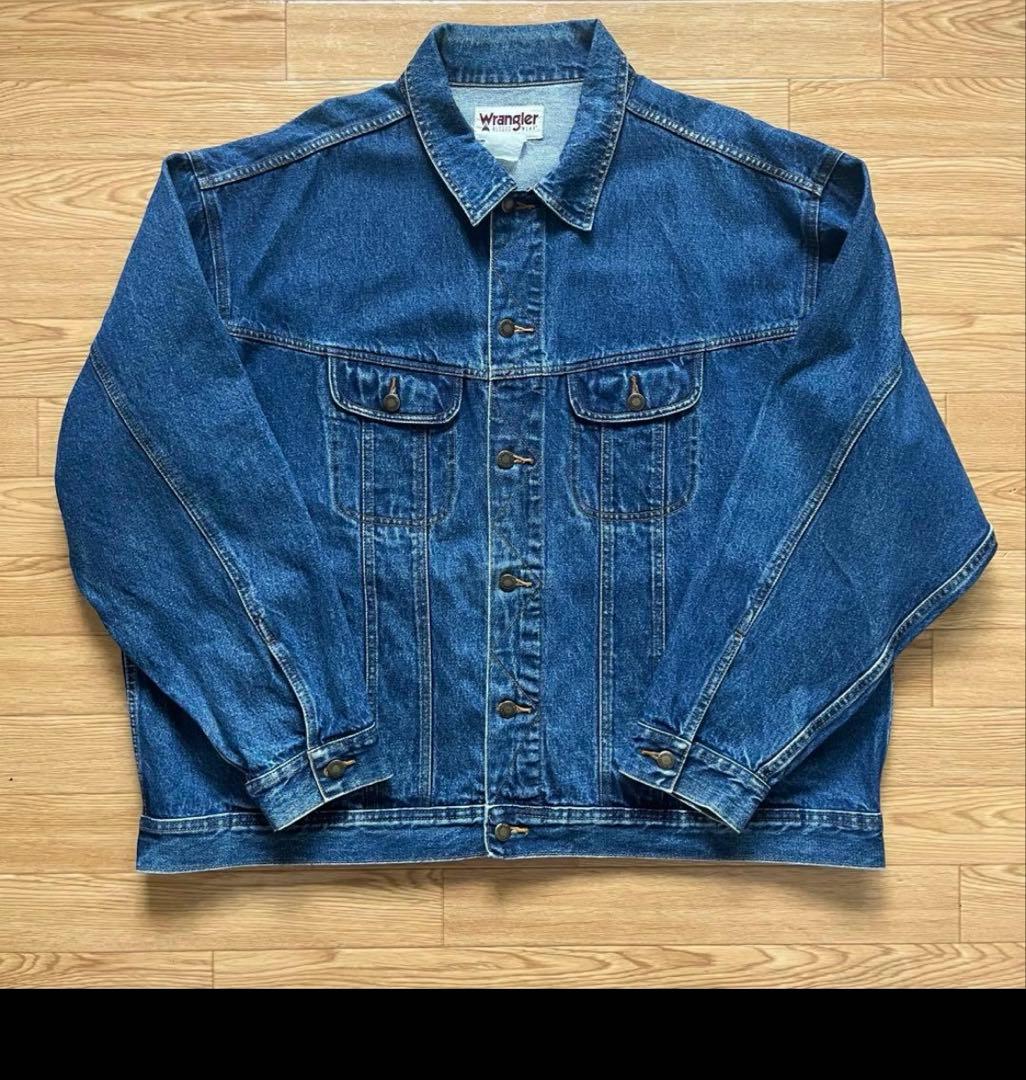 【美中古】Wrangler トラッカージャケット US限定 ビッグサイズ