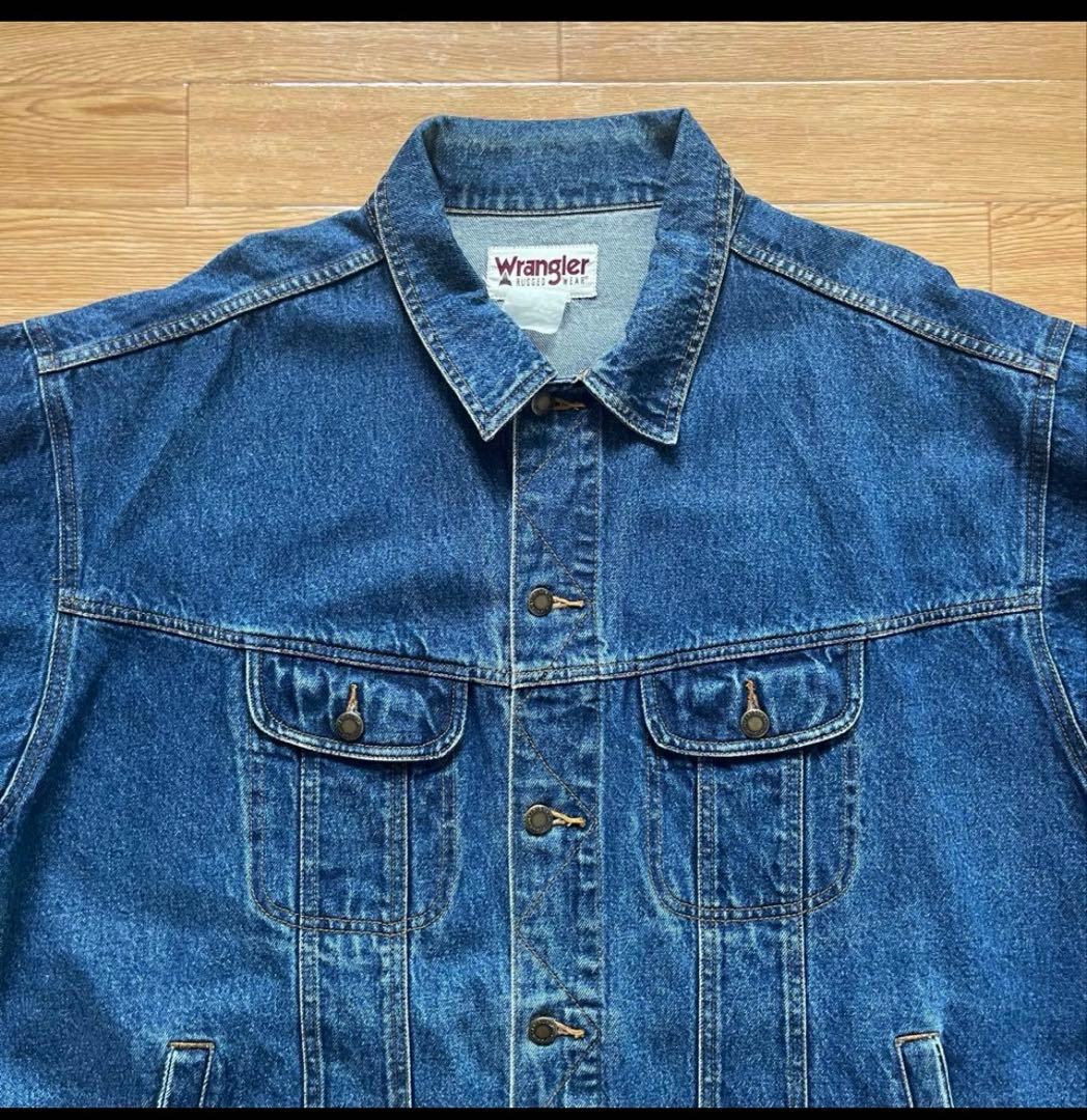 【美中古】Wrangler トラッカージャケット US限定 ビッグサイズ