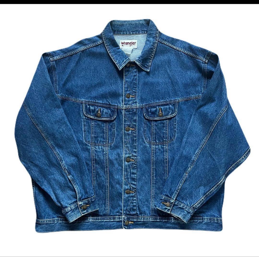 【美中古】Wrangler トラッカージャケット US限定 ビッグサイズ